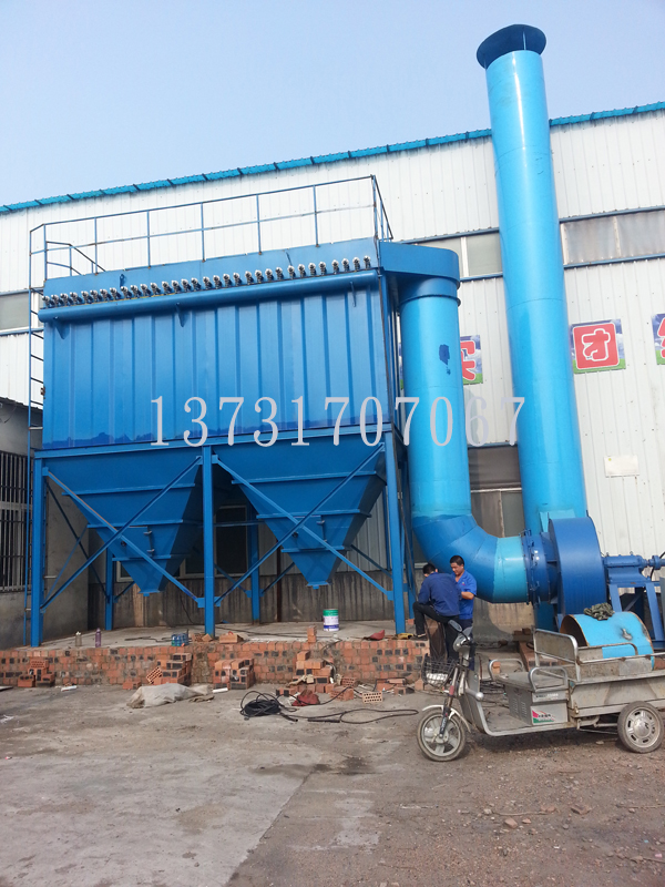 山西煤矸石制磚生產(chǎn)線破碎工段布袋除塵器安裝完畢 山西煤矸石制磚生產(chǎn)線破碎工段布袋除塵器安裝完畢